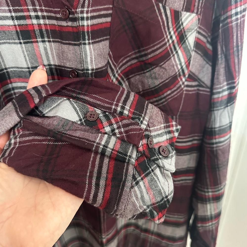 Torrid Flannel tunic - Picture 4 of 5